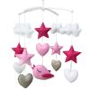 Colourful Nursery Rotatable Musical Mobile Handmade Hanging Toy
