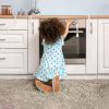 6 Pack Child Safety Strap Locks Child Locks for Cabinets No Drilling Sticky Child Safety Drawer Locks Baby Refrigerator Strap Lock for Kitchen