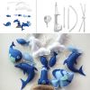 [Lovely Dolphins]Handmade Baby Crib Mobile, Hanging Music Mobile, Beautifully