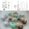 [Cute Animals]Handmade Baby Crib Musical Mobile Colorful Room Decor, Beautiful